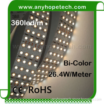Lowest price indoor 360ledm quad row festoon led strip light
